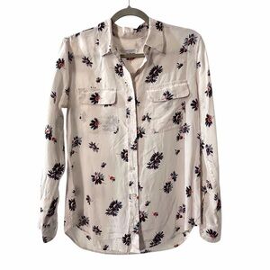 Equipment Femme Silk Floral Blouse